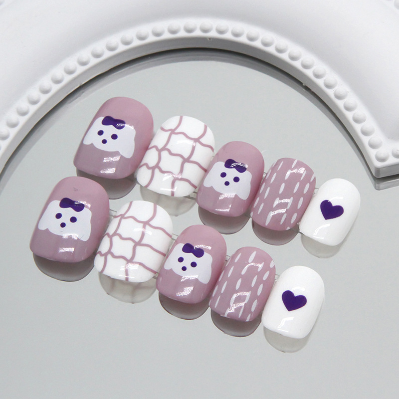 Uñas postizas reutilizables co - Nail Art Press On reseña y precio