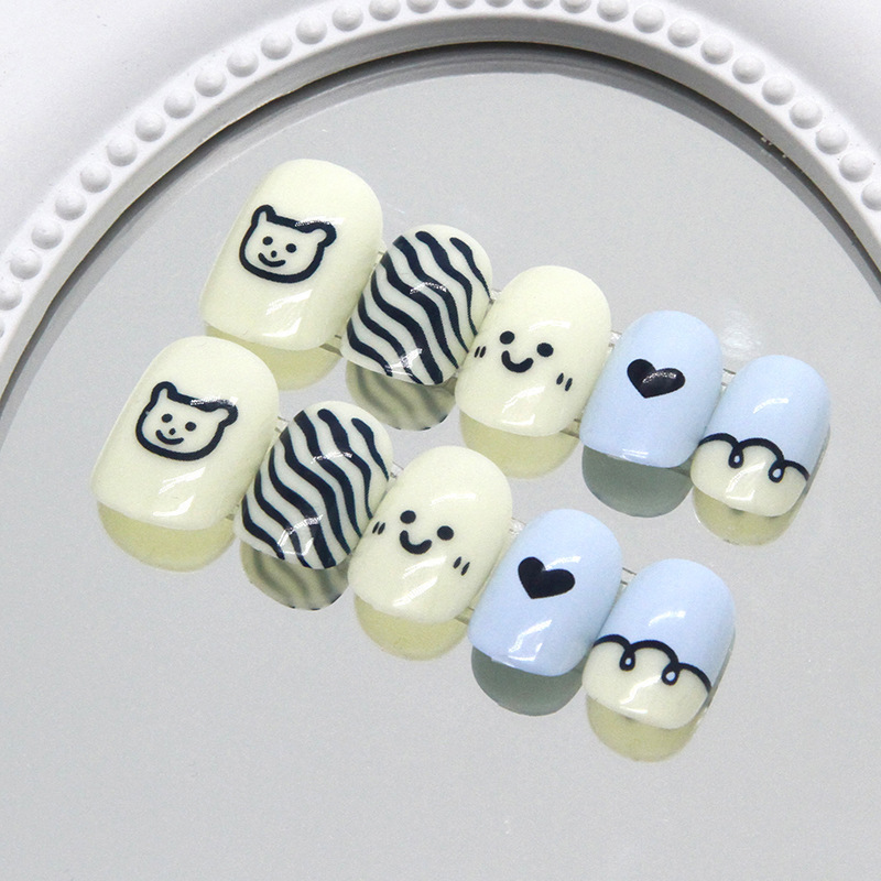 Uñas postizas reutilizables co - Nail Art Press On reseña y precio