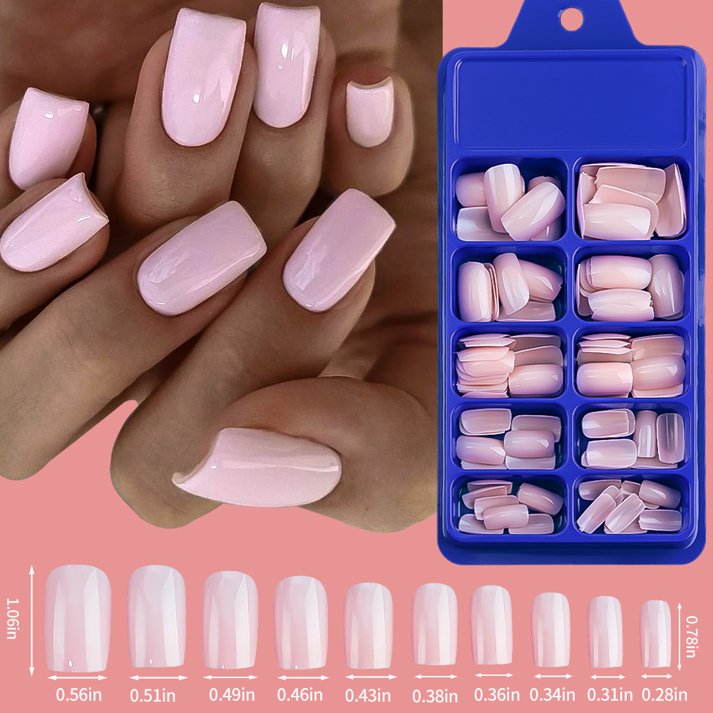 100/120 Uds. De uñas postizas  - Nail Art Ombre reseña y precio