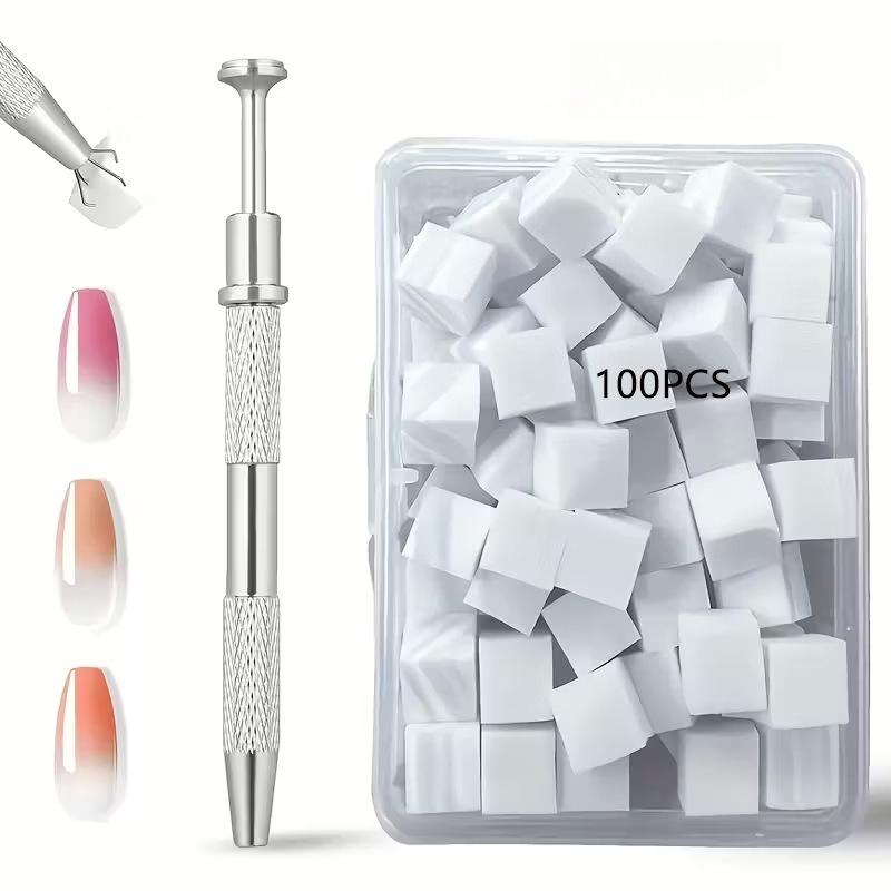 Mini Esponja para Uñas y Pinza - Nail Art Ombre reseña y precio