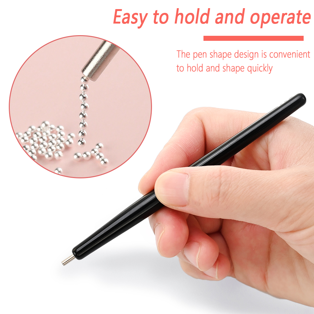 Mini cuentas de Caviar doradas - Nail Art Valentines Day reseña y precio
