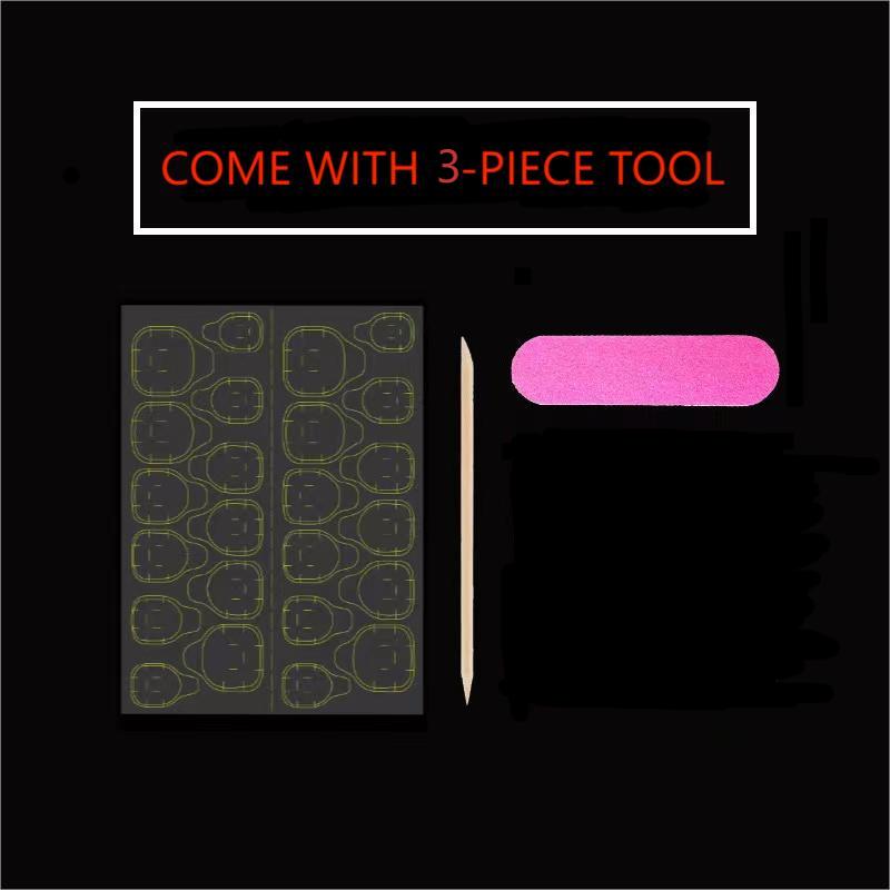 10 Uds. de Uñas Postizas de Lu - Nail Art Press On reseña y precio