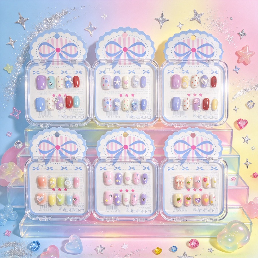Uñas postizas con motivos mari - Nail Art Ombre reseña y precio