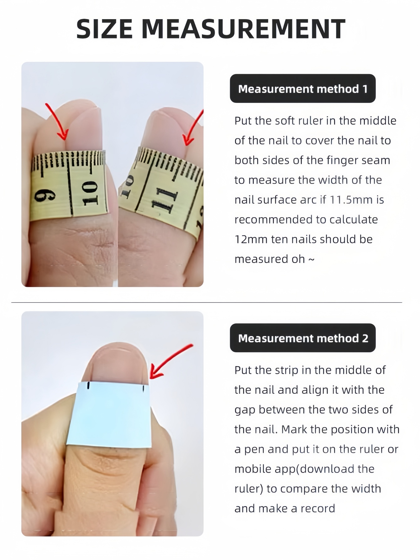 Decoración de uñas con motivos - Nail Art Press On reseña y precio