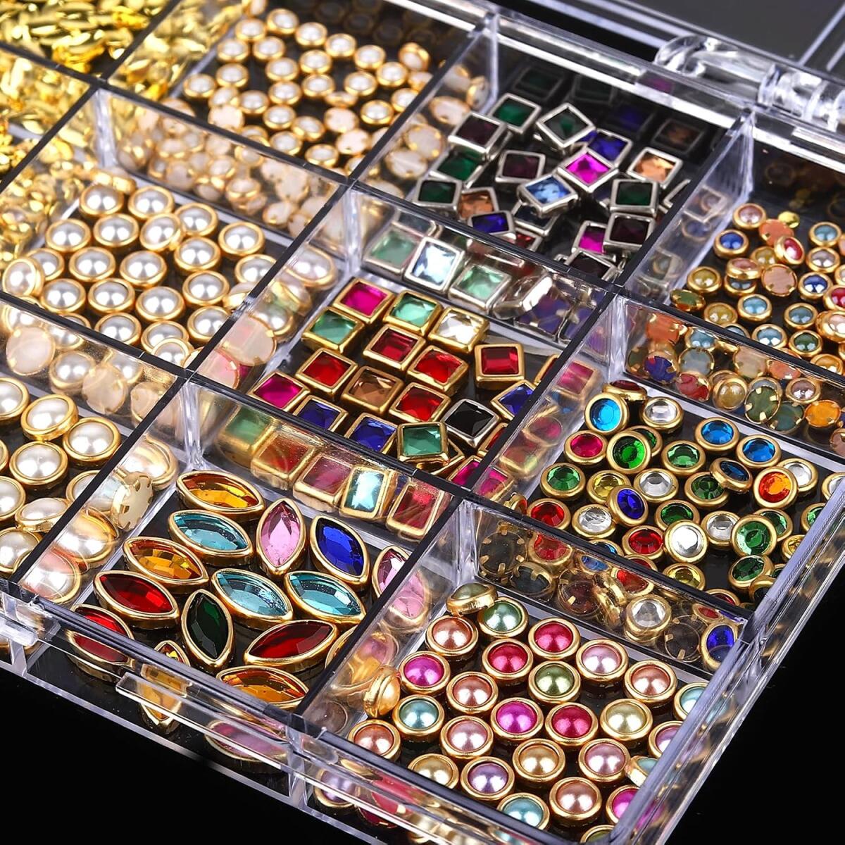 1 Caja de Adornos de Uñas de L - Nail Art Valentines Day reseña y precio