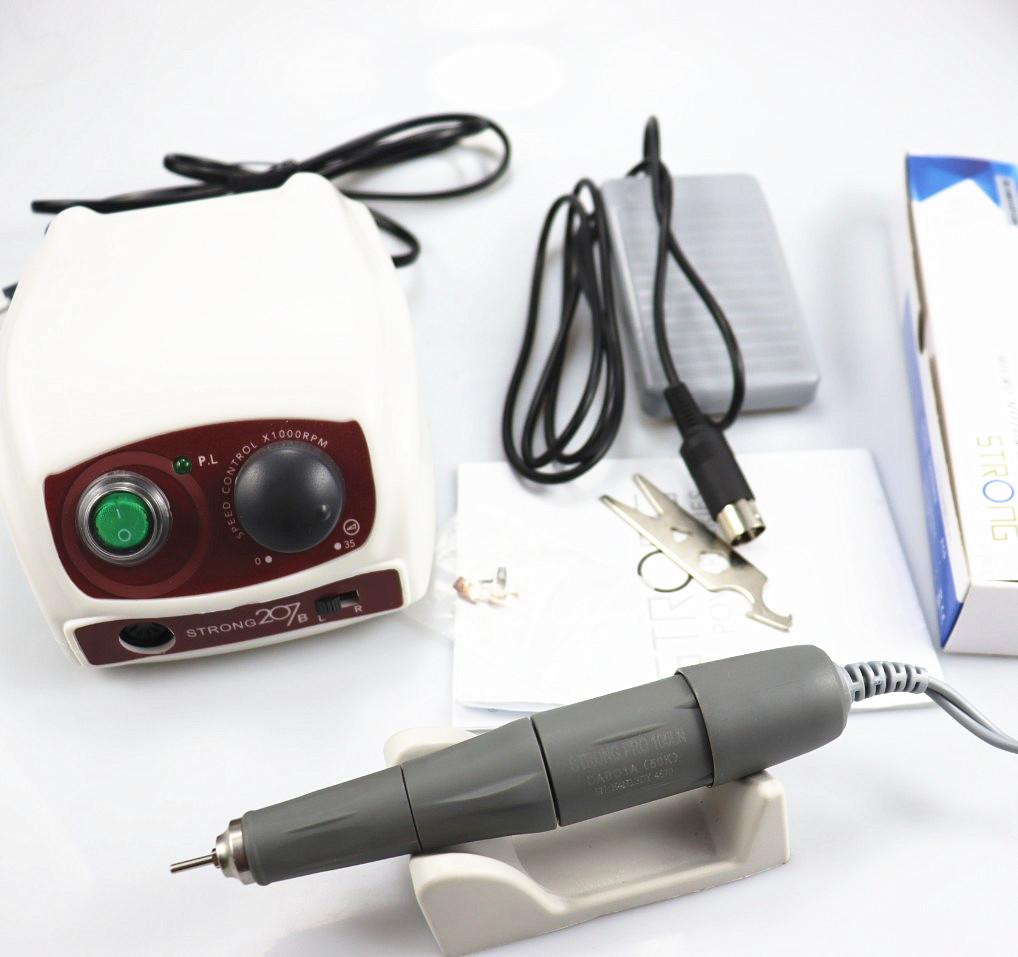 STRONG 210/207B 65W 50000RPM T - Nail Drill Machine reseña y precio