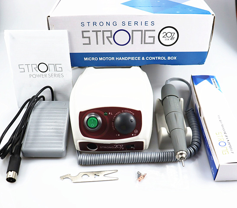 STRONG 210/207B 65W 50000RPM T - Nail Drill Machine reseña y precio